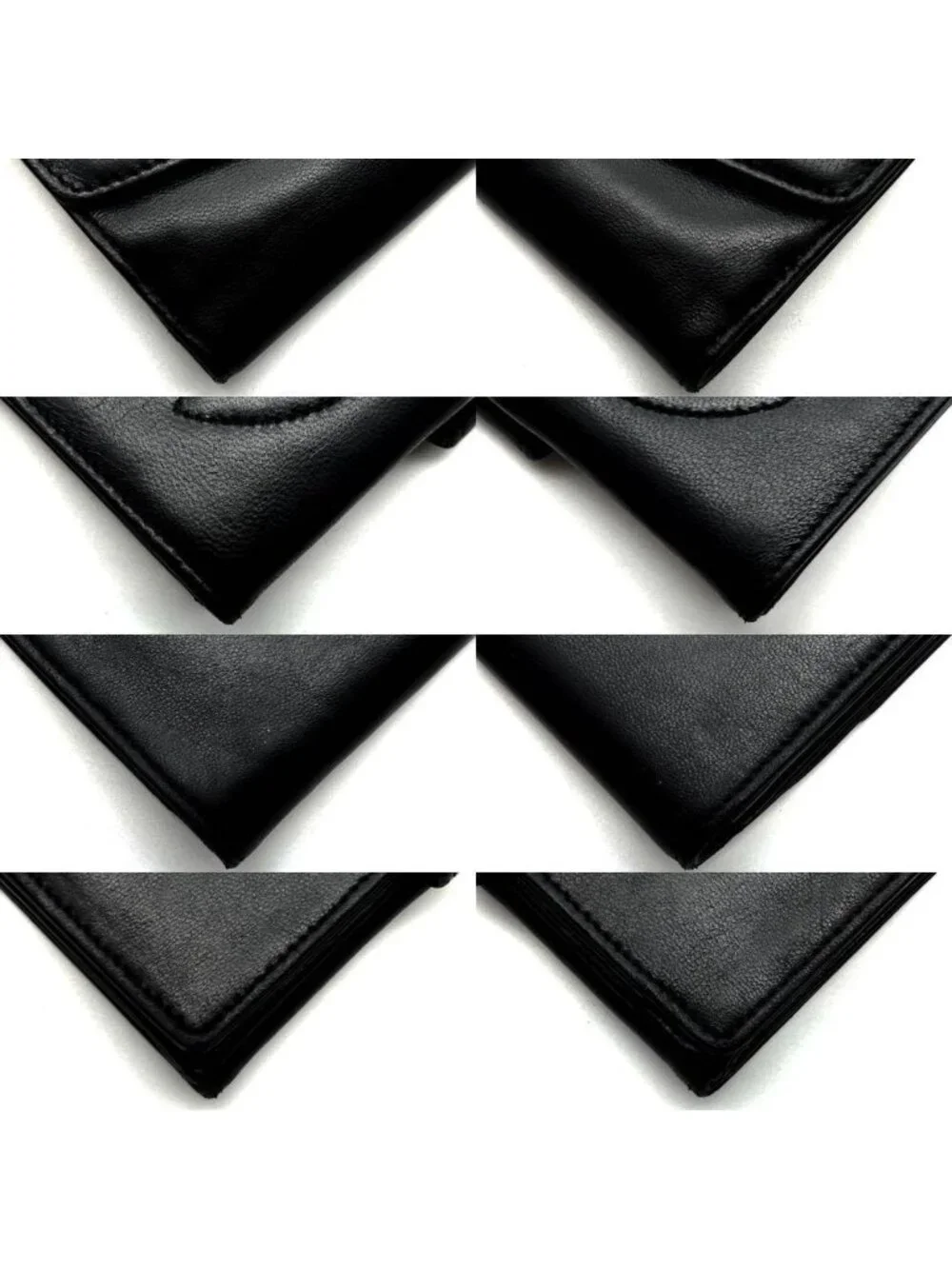 Chanel Wallet Coco Stitch Jumbo CC Logo Snap Bifold